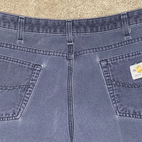 Blue Carhartt FR Pants 32Wx28L - Picture 3 of 7